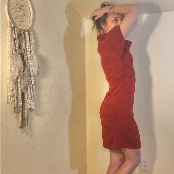 The Limited sweater dress (burgundy/red) - Picture 2 of 5